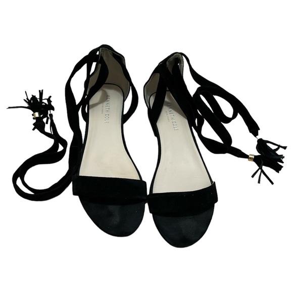 Kenneth Cole New York Black Women's Gladiator Sandals Size 7.5 - Picture 1 of 3